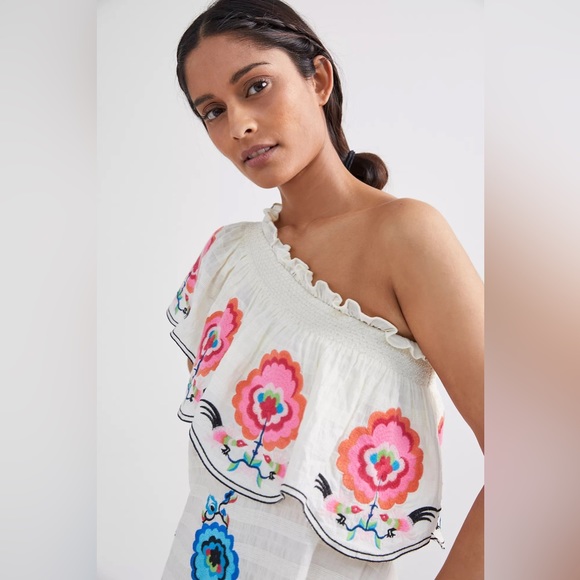 Anthro Plenty By Tracy Reese Embroidered Dress - Picture 5 of 7